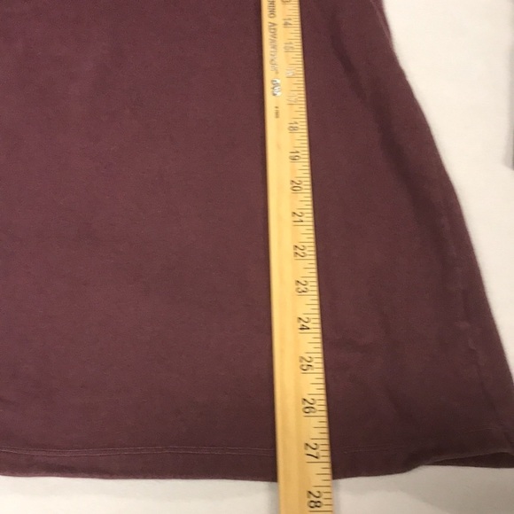 Soft Surroundings women’s tunic sweatshirt size M plum burgundy cowl neck cozy - Picture 10 of 10